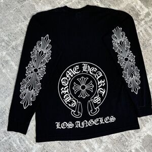 Chrome Hearts LA long sleeve horseshoe tee